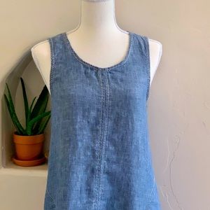 Adorable Denim Dress/w Pockets